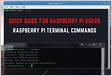 Raspberry Pi Terminal Commands A Quick Guide for Raspberry Pi